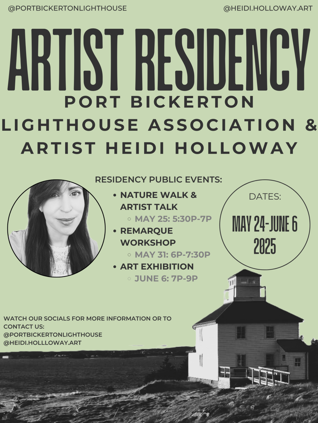Artist Residency Program Port Bickerton Lighthouse